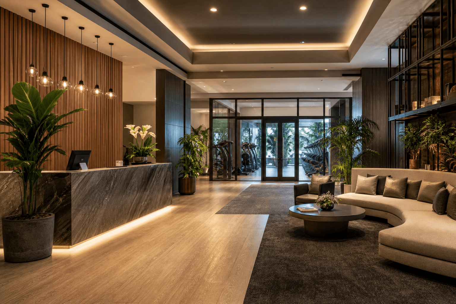 Reception lounge